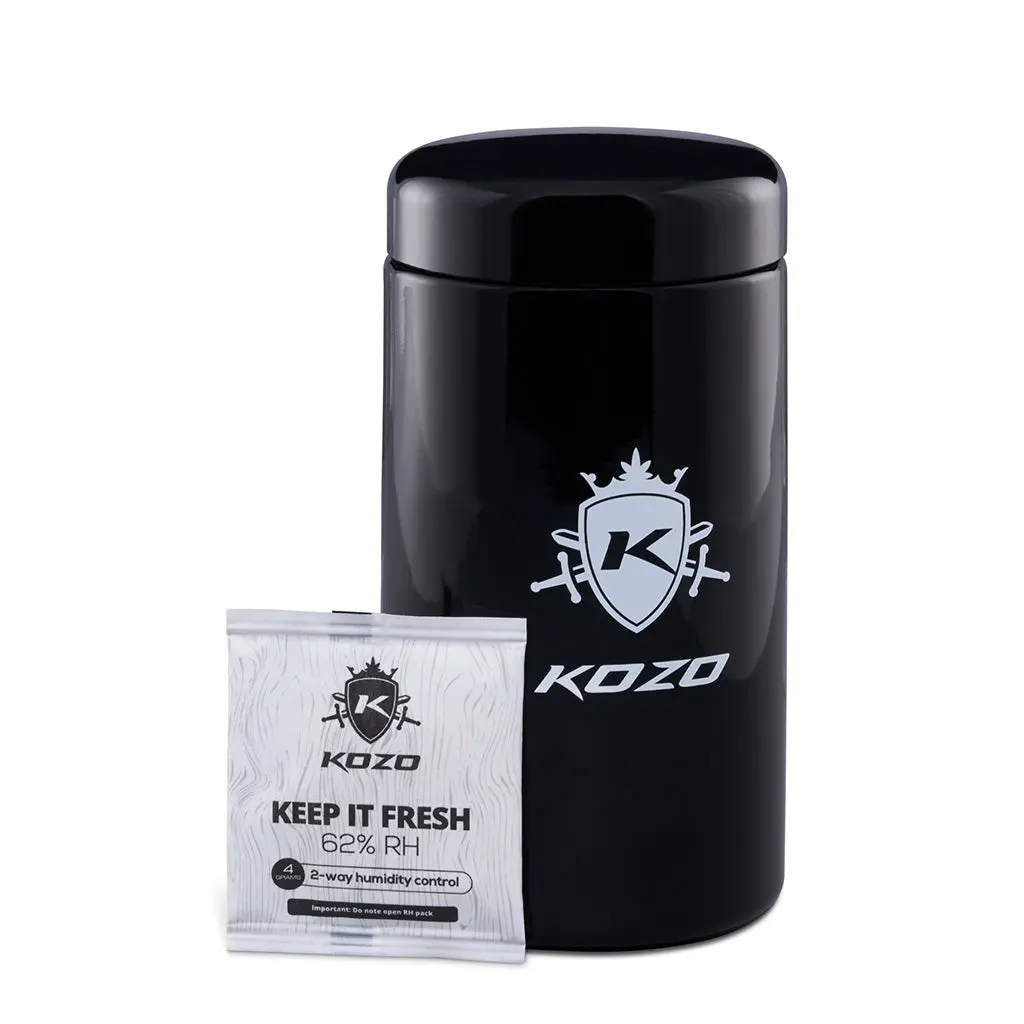 Kozo Grinders ­Glass Jars 2