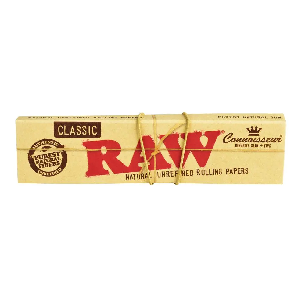 Raw Connoisseur Rolling Papers W/ Tips 3