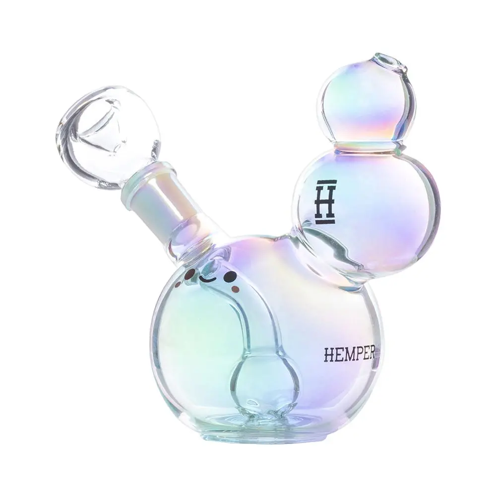 Hemper Bubbles Glass Water Pipe - 4.25" / 14Mm F 1