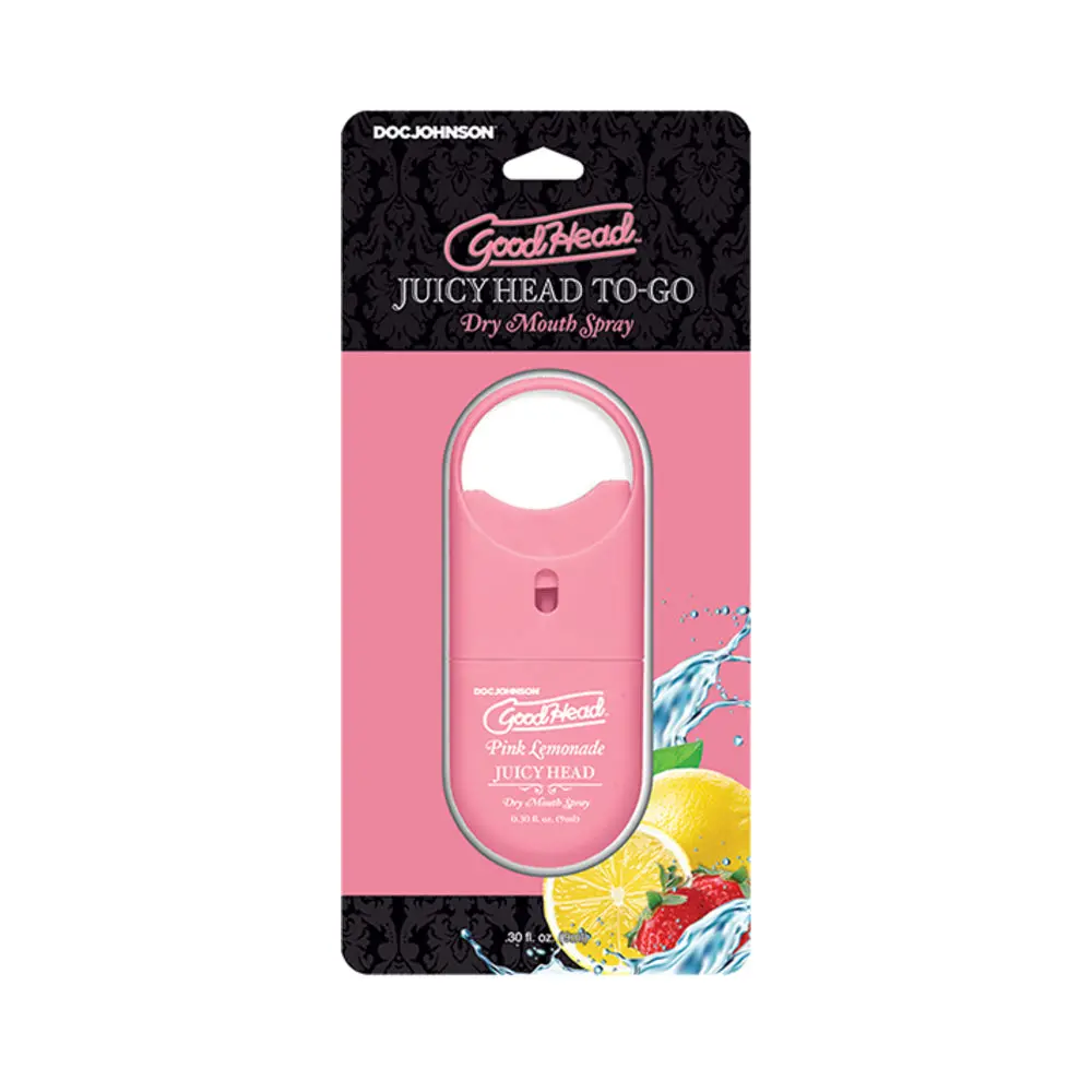 Goodhead Juicy Head Dry Mouth Spray To-Go Pink Lemonade 0.30 Oz. 1
