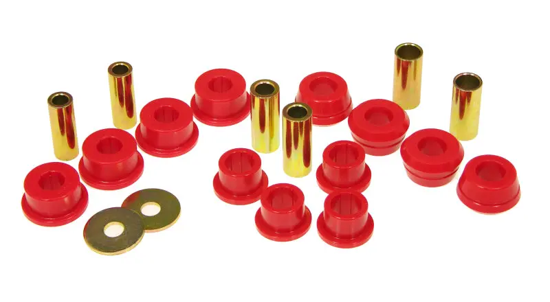 Prothane 91-95 Toyota Mr2 Rear Control Arm Bushings (W/ Strut Rod Bushings) - Red 1