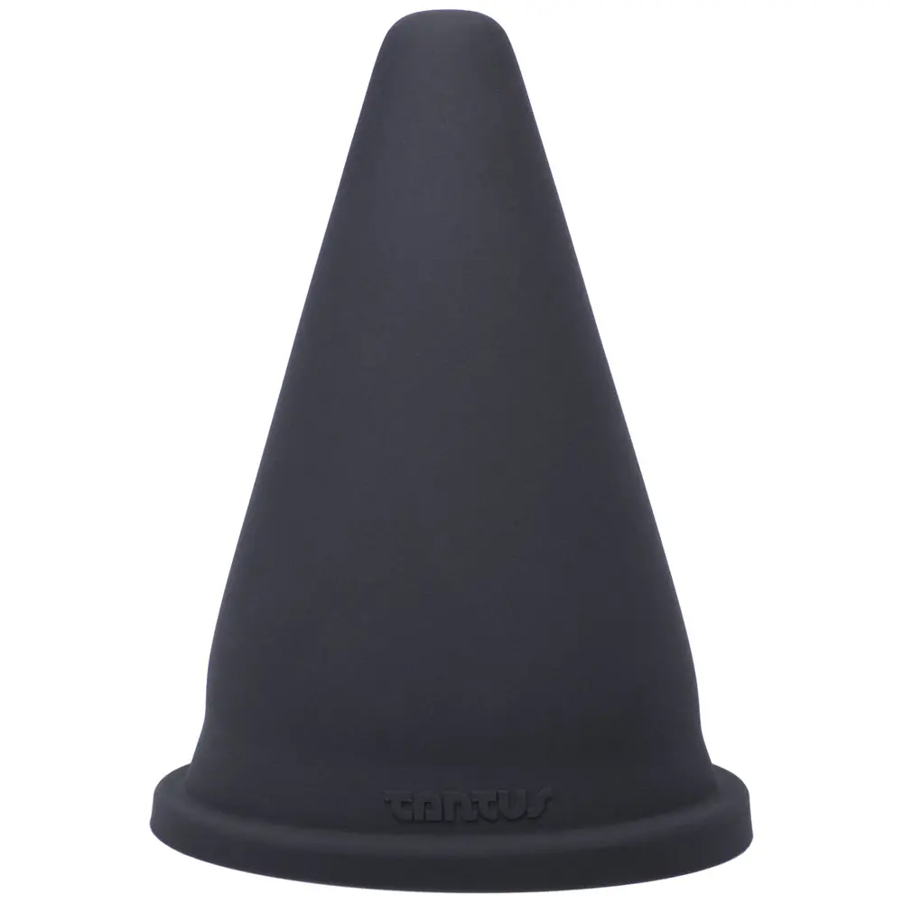 Tantus Cone Squat Dildo Onyx (Box) 1