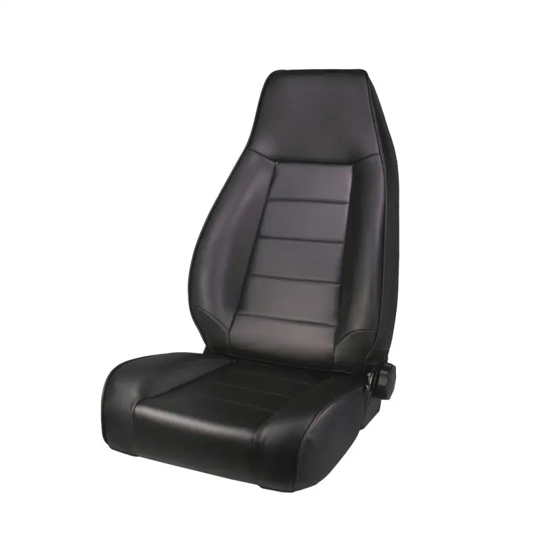 Rugged Ridge High-Back Front Seat Reclinable Black Denim 76-02 Cj&W 1