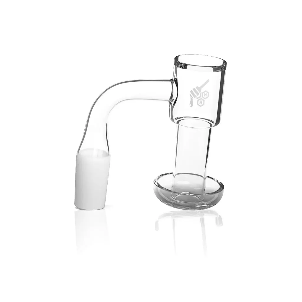 Honeysuckle Bevel Quartz Banger - 90° Degree | Yl 2