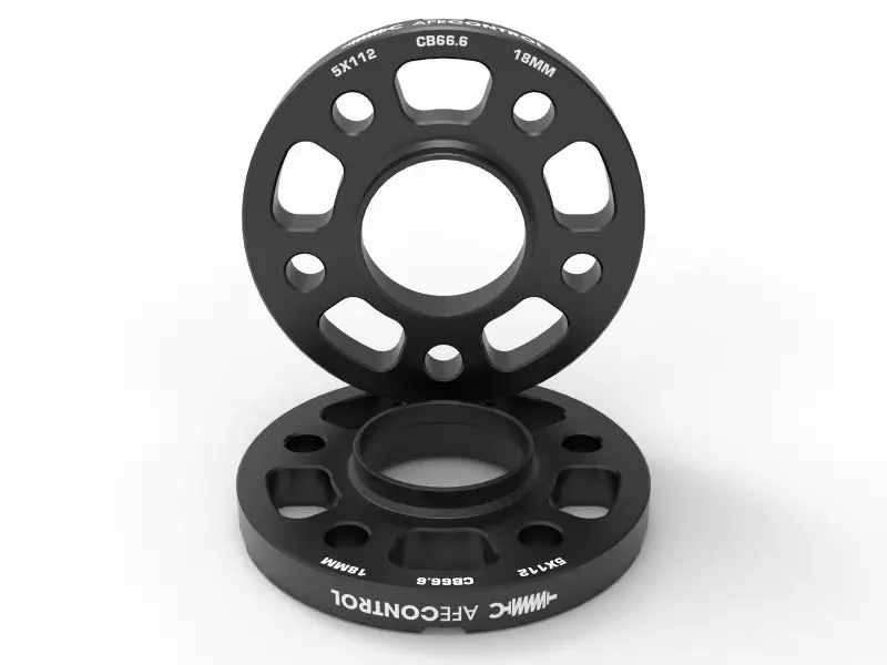 Afe Control Billet Aluminum Wheel Spacers 5X112 Cb66.6 18Mm - Toyota Gr Supra/Bmw G-Series 1