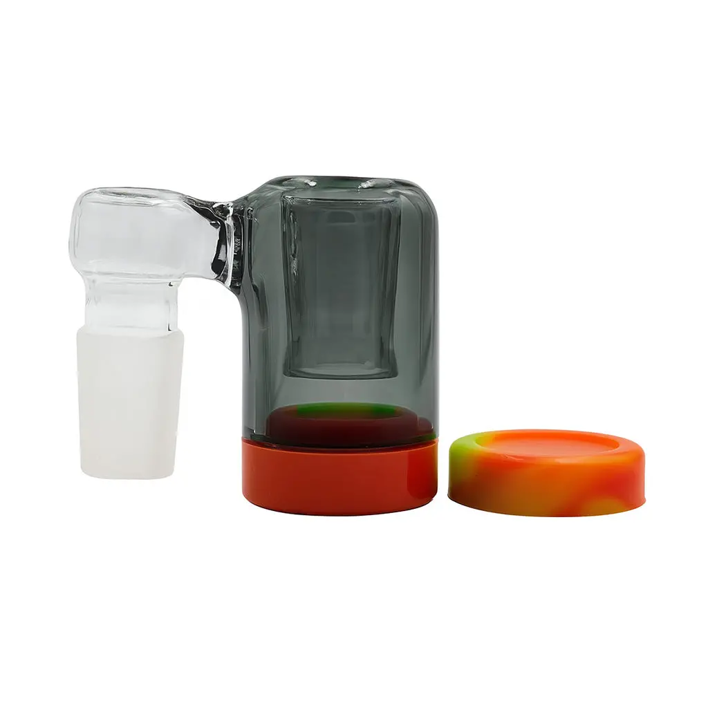 Low Profile Base Reclaim Catcher With Silicone Jar 1