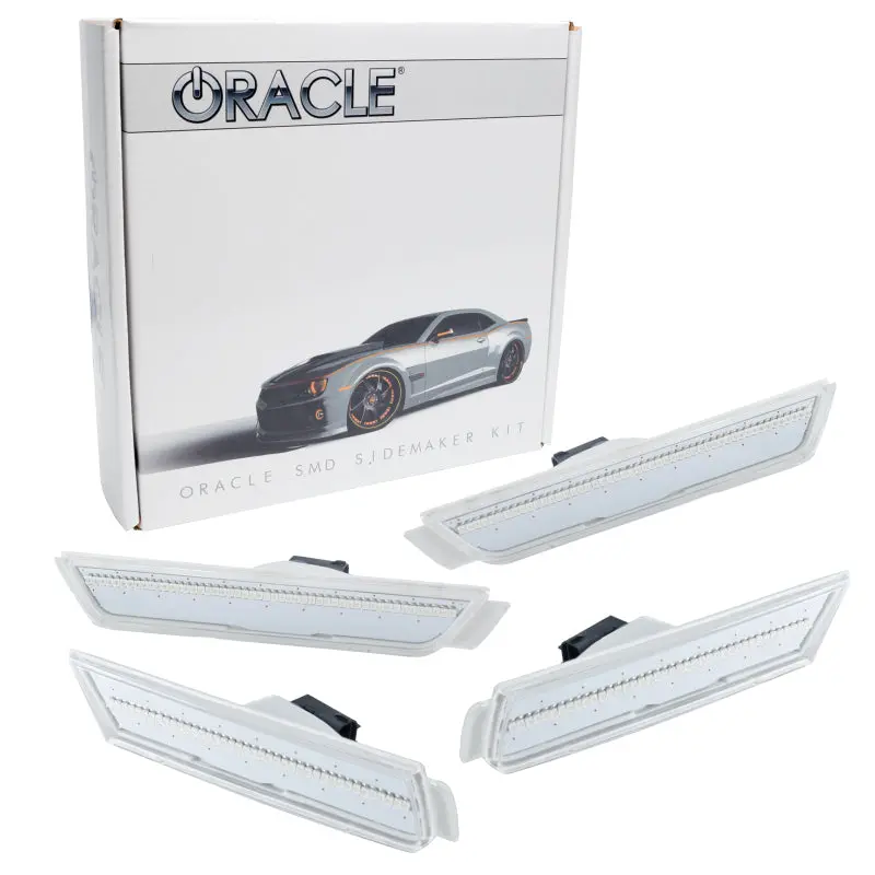 Oracle 10-15 Chevrolet Camaro Concept Sidemarker Set - Clear - No Paint See Warranty 1
