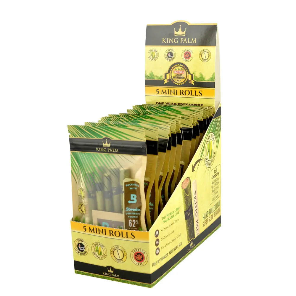 King Palm Wrap Pouches - 5Pk / Mini 15Pcs 1