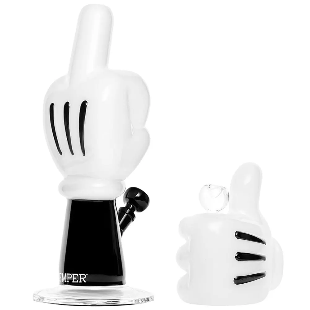 Hemper High Jinx Cartoon Glass Water Pipe | 14Mm F 1