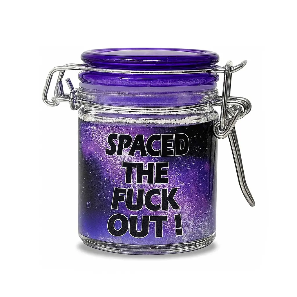 Mini Spaced The Fuck Out Storage Jar With Clamping Lid 1