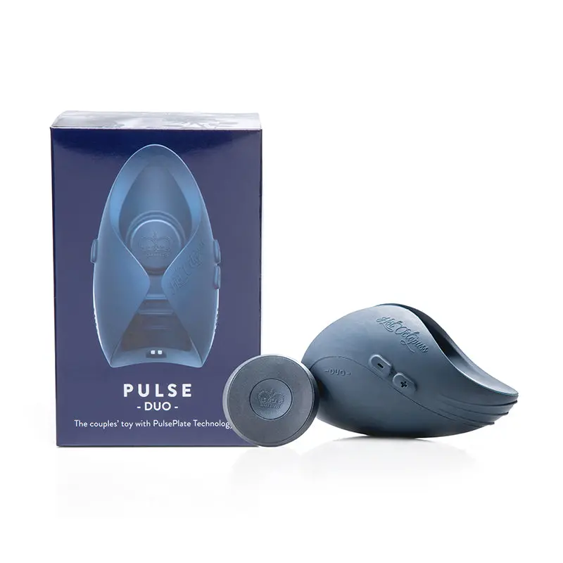 Hot Octopuss Pulse Duo Rechargeable Remote-Controlled Vibrating Stroker Blue 1