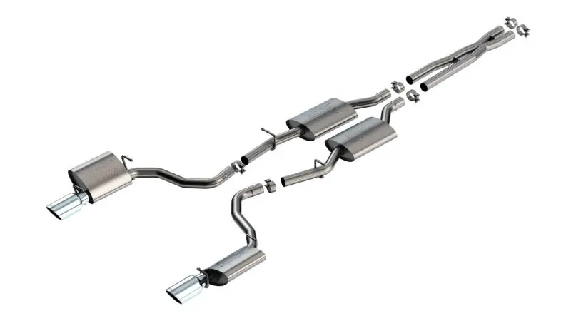 Borla 19-23 Dodge Charger Gt 3.6L V6 Rwd Atak Catback Exhaust - Polished Tips 1