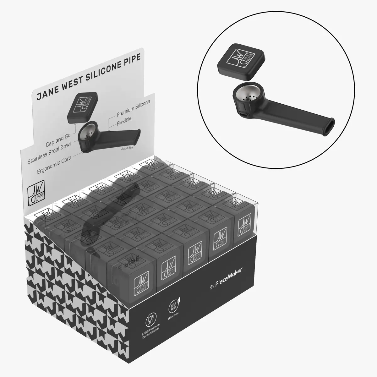 Jane West X Piecemaker Outdoor Pipe - Display Pack 25Ct 1