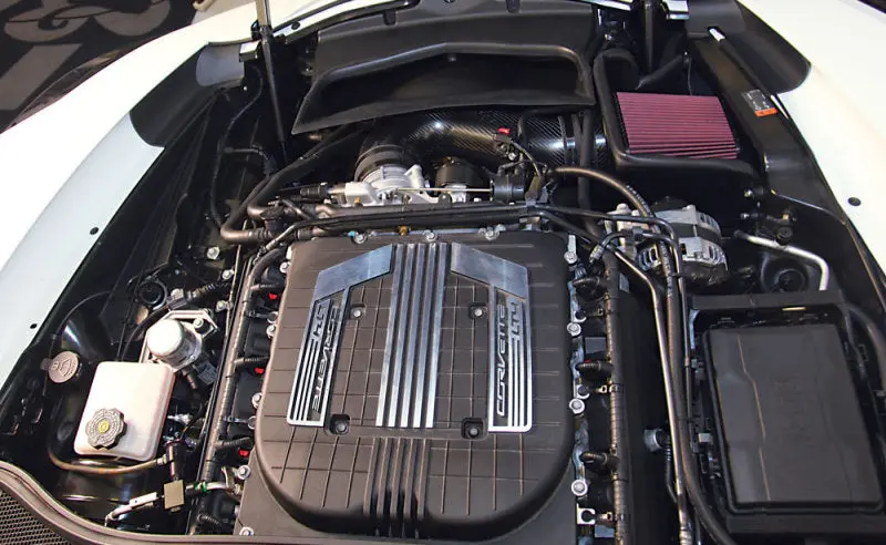 K&N 15-16 Chevy Corvette Z06 6.2L V8 Aircharger Performance Intake 2