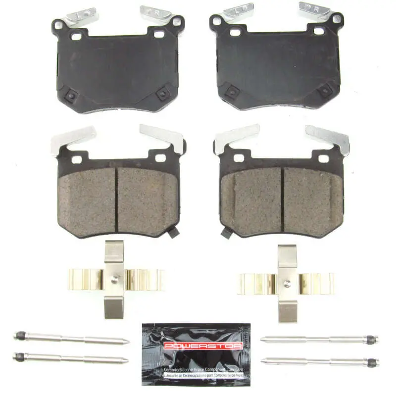 Power Stop 18-19 Kia Stinger Rear Z23 Evolution Sport Brake Pads W/Hardware 1