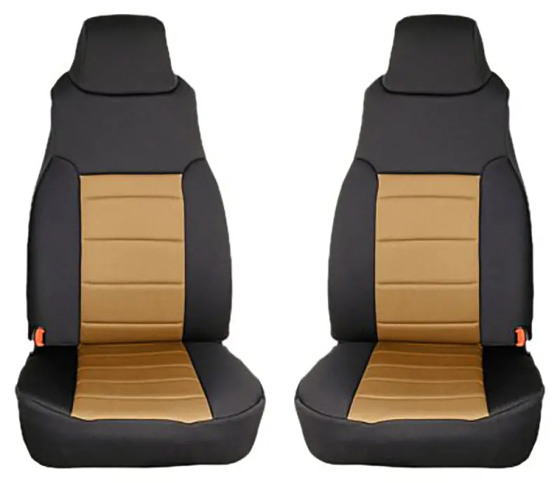 Rugged Ridge Neoprene Front Seat Covers 97-02 Jeep Wrangler Tj 1