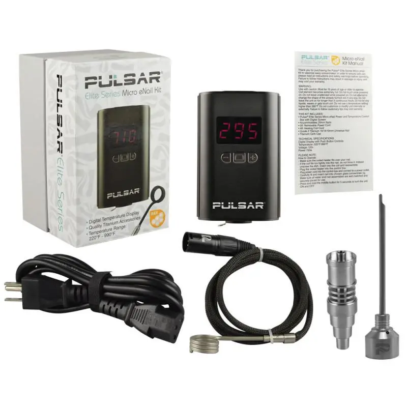 Pulsar Elite Series Micro Enail Kit W/ Carb Cap 1