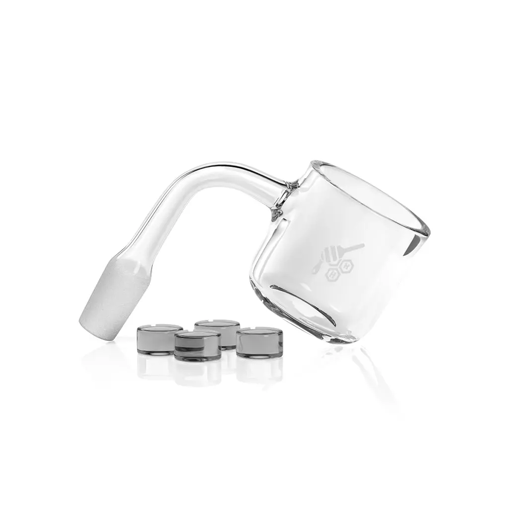 Quad Core Reactor Quartz Banger - 90° Degree | Yl 1