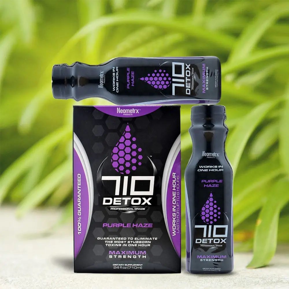 Pure Detox 710 Premium Kit (2 - 12Oz + 6 Caps) - Purple Haze 1