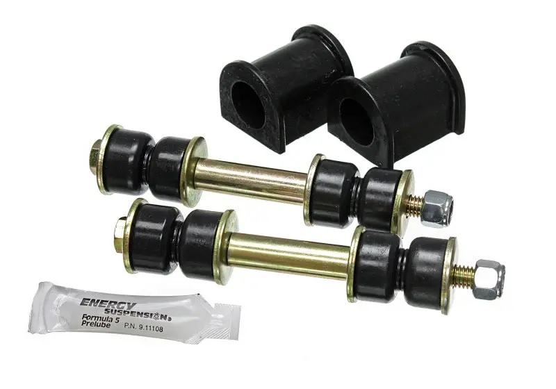 Energy Suspension 87-95 Pathfinder Black 24Mm Front Sway Bar Frame Bushings 1