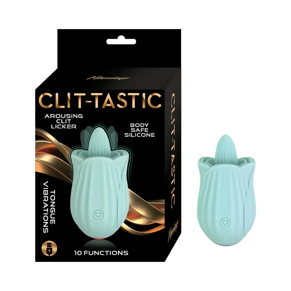 Clit-Tastic Arousing Clit Licker Aqua 1