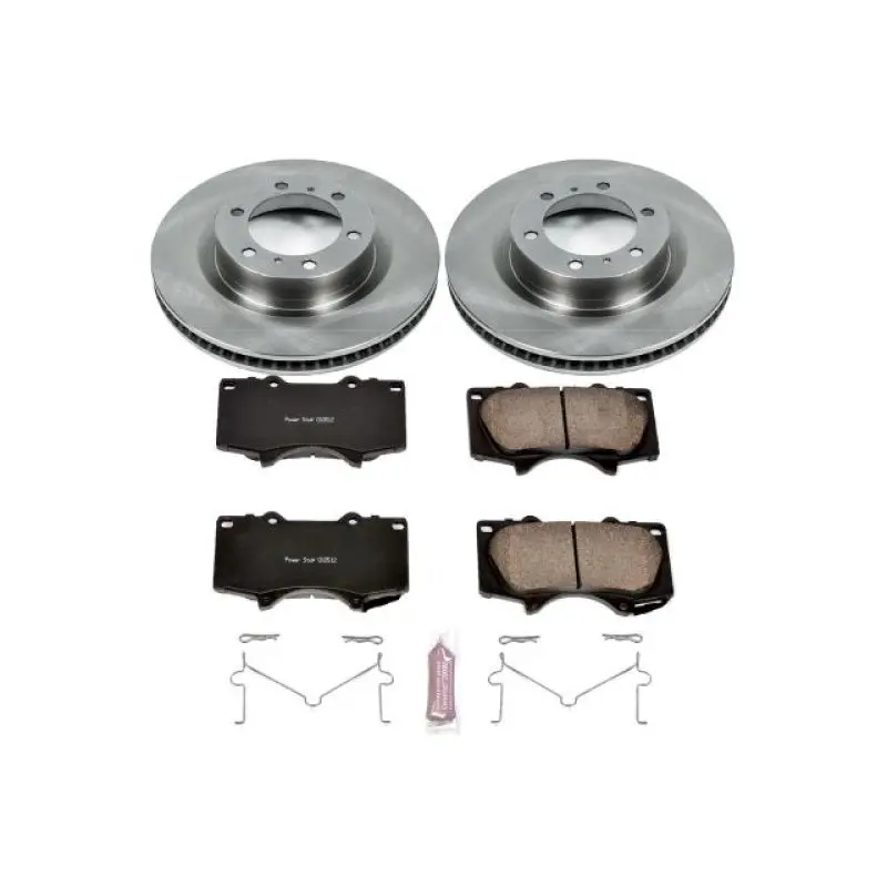 Power Stop 10-19 Lexus Gx460 Front Autospecialty Brake Kit 1