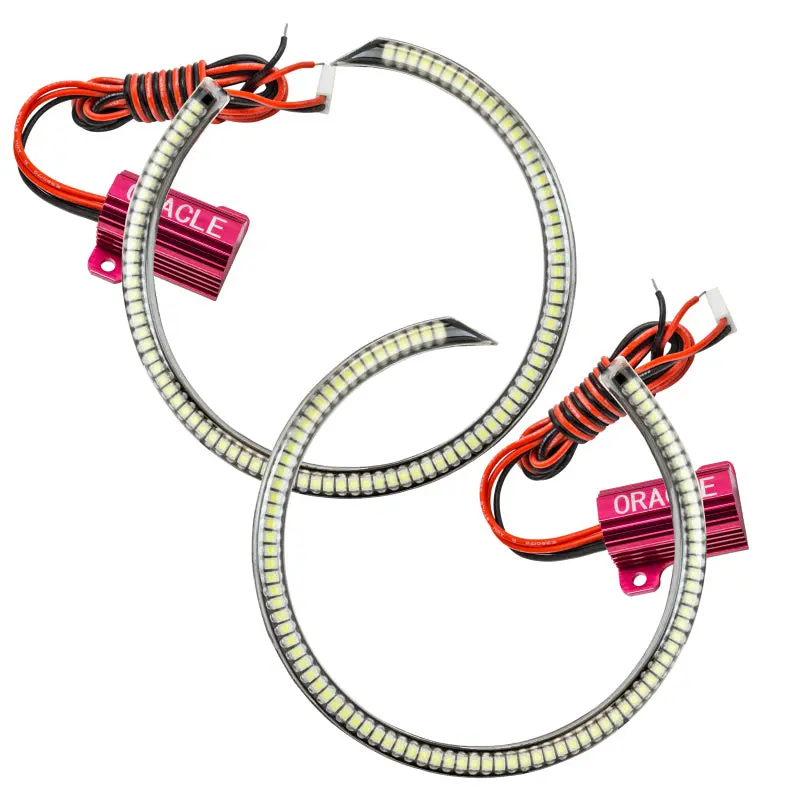 Oracle Ford Mustang 10-13 Wp Led Fog Halo Kit (Grille Style) - White See Warranty 1
