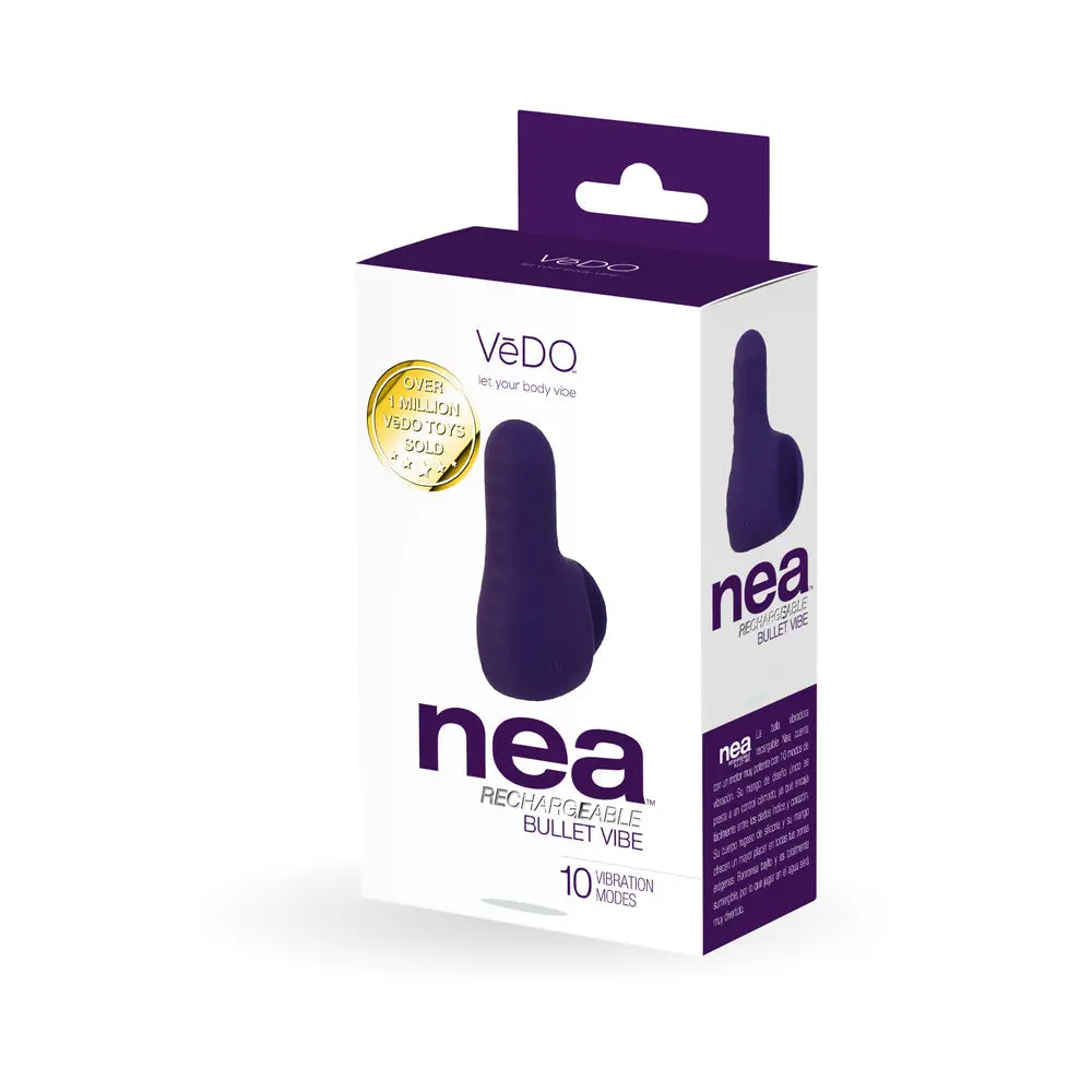 Vedo Nea Rechargeable Finger Vibe Deep Purple 1