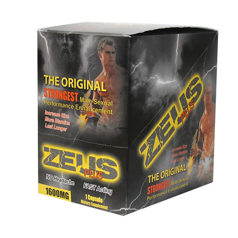 Zeus Plus Male Supplement 1-Pack Pill 25-Piece Display 1