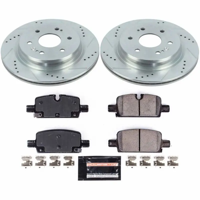 Power Stop 2019 Gm 1500 Rear Z23 Evolution Sport Brake Kit 1