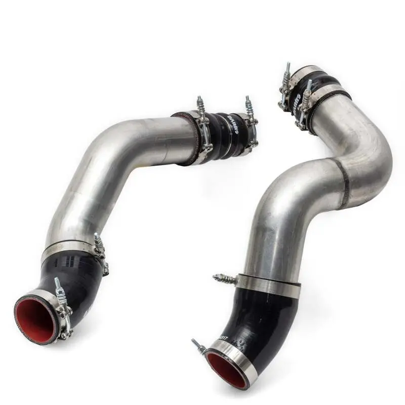 Banks Power 19-21 Ram 2500/3500 6.7L Cummins Boost Tube Upgrade Kit - Red Raw Finish 1