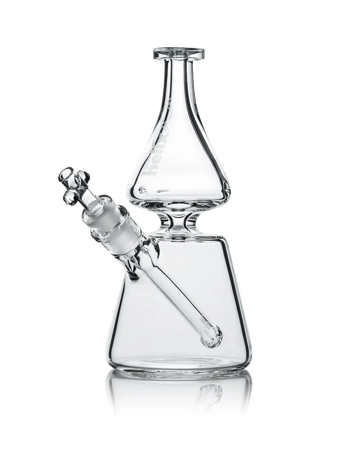 Helix™ Clear Beaker Base Water Pipe 1
