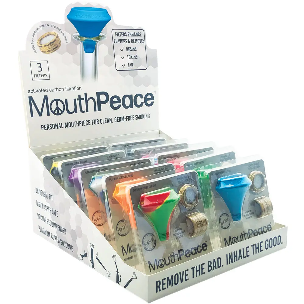 Mouthpeace Silicone Mouthpiece Starter Kit- Asst 10Pc Disp 1
