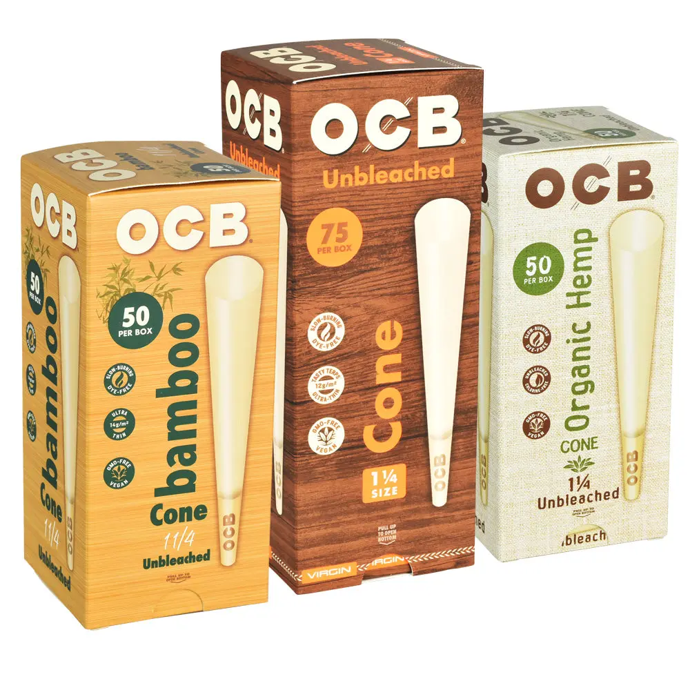 Ocb Pre-Rolled Cones Mini Tower | 1 1/4 1