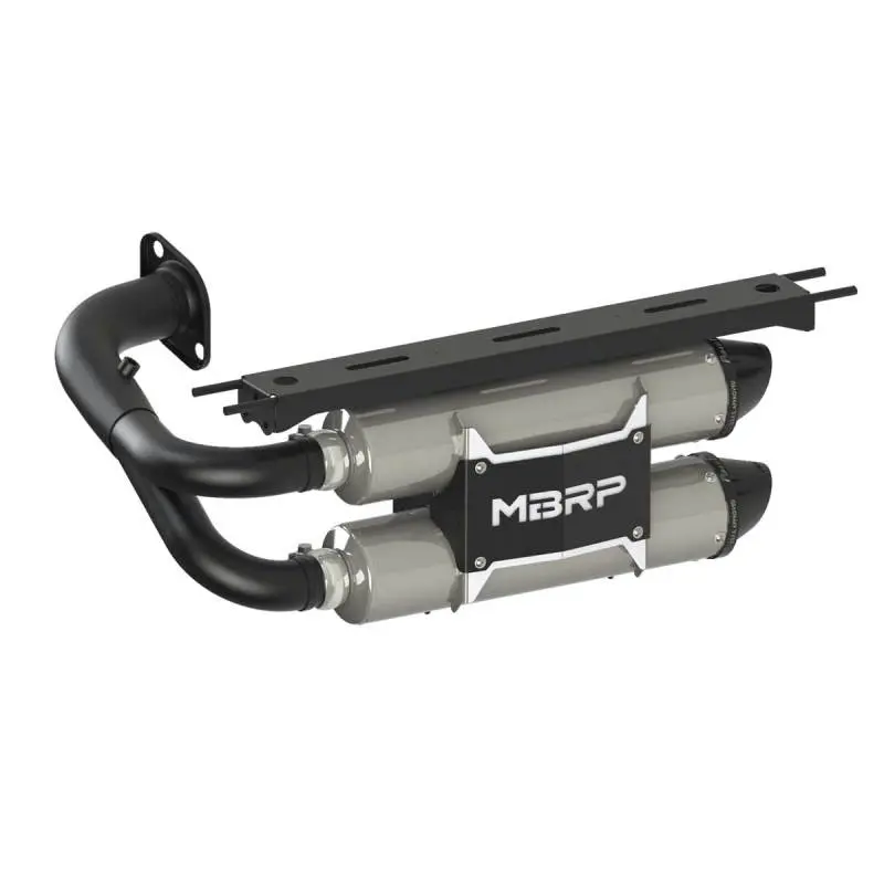 Mbrp 19-20 Honda Talon Dual Slip-On Exhaust System W/Performance Muffler 1