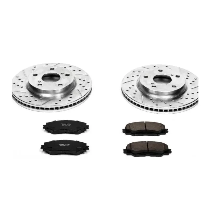 Power Stop 10-12 Lexus Hs250h Front Z23 Evolution Sport Brake Kit 1
