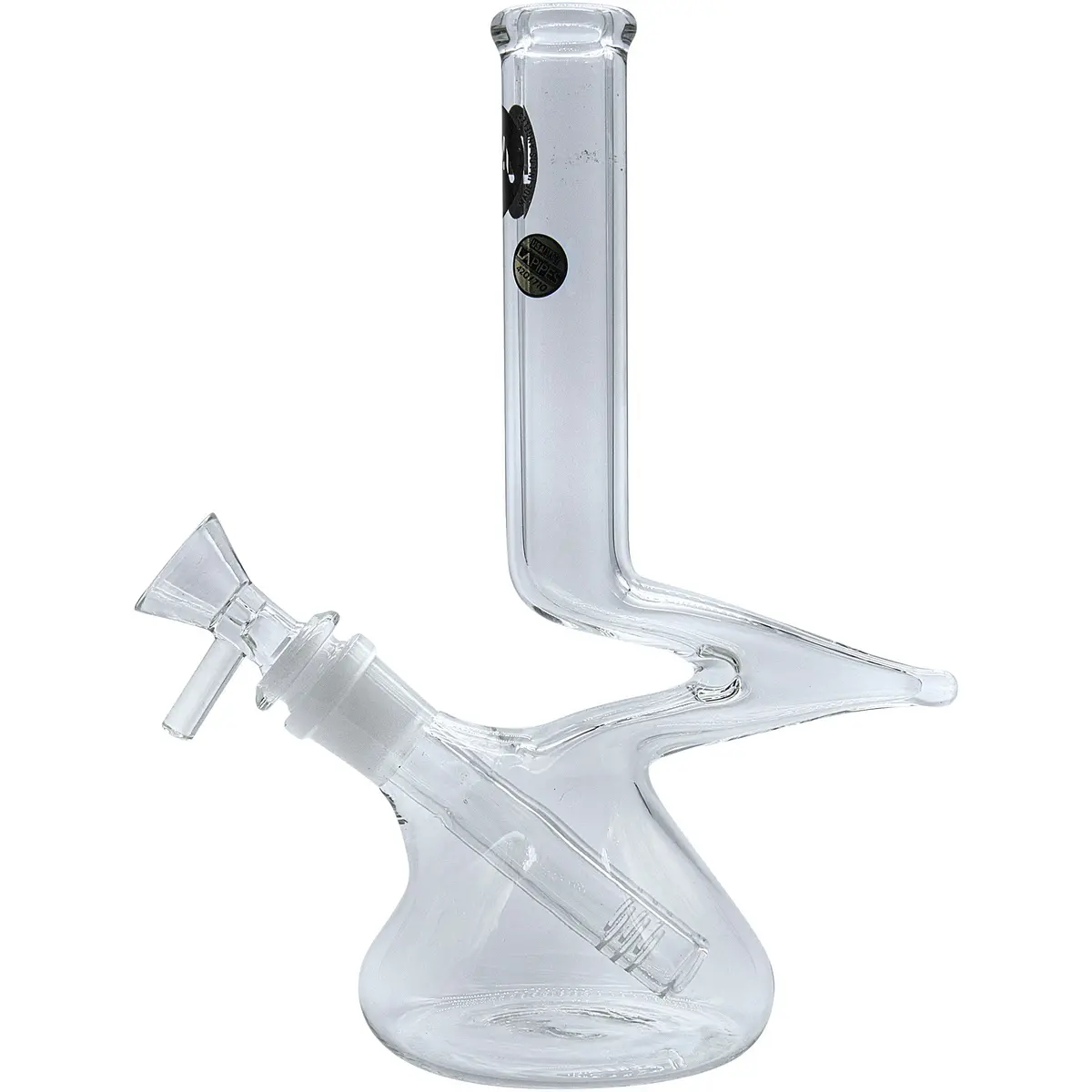 La Pipes "The Zag" Beaker Zong Style Bong 2