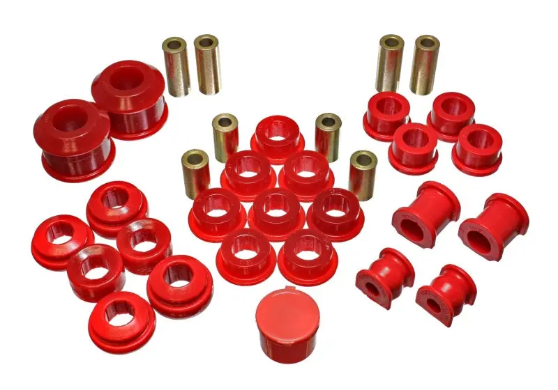 Energy Suspension 02-05 Honda Civic Si Red Hyper-Flex Master Bushing Set 1
