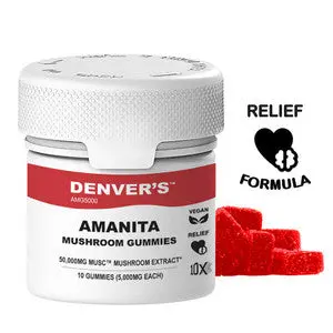 Amanita Mushroom Gummies (10 Gummies/50,000Mg) 1
