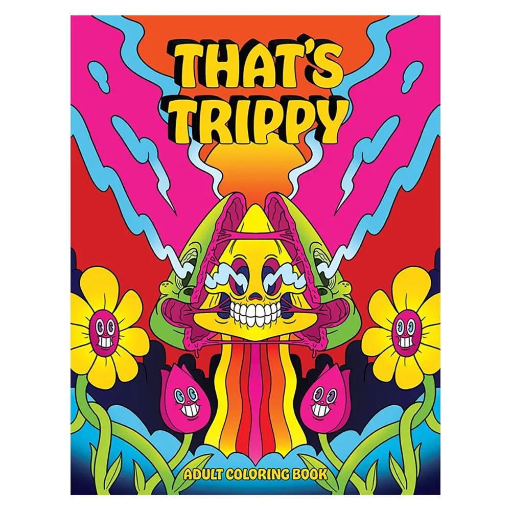 Wood Rocket That's Trippy Adult Coloring Book - 8.5"X11" 1