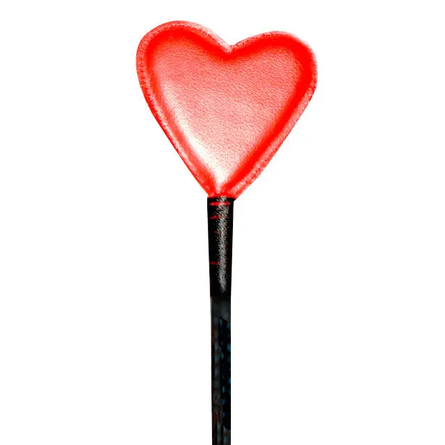 Heart Shaped Crop (Leather/Red) 1