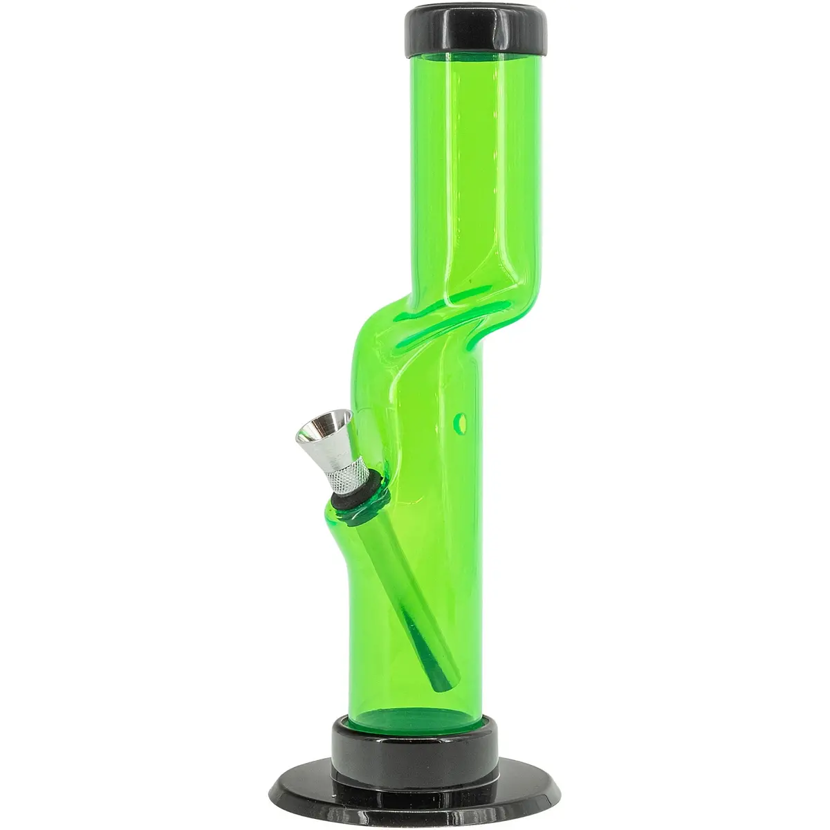 Acrylic Kink Neck Bong 9-12" Acrylic Kink Neck Bong - Multiple Colors 1