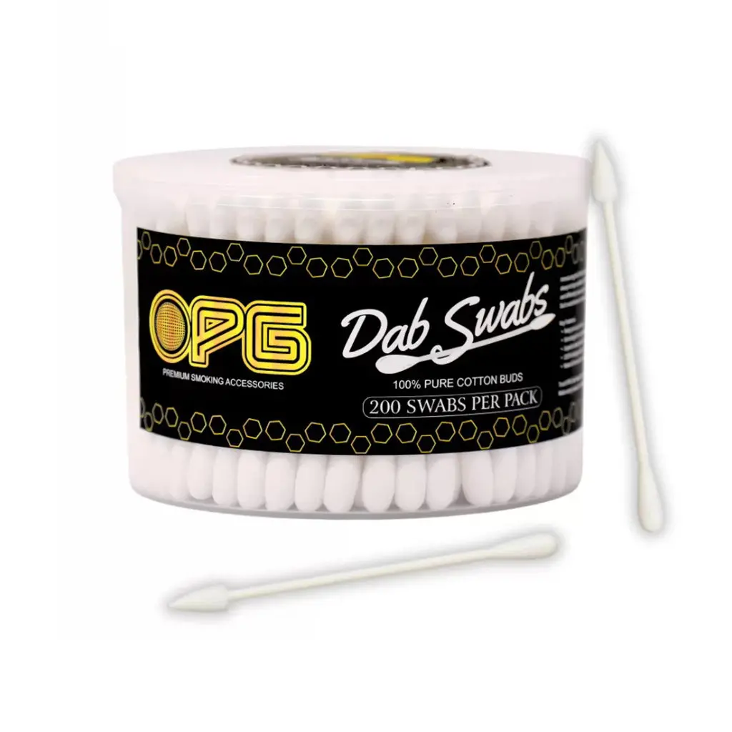 Opg Premium Cotton Dab Swabs 200Ct 1