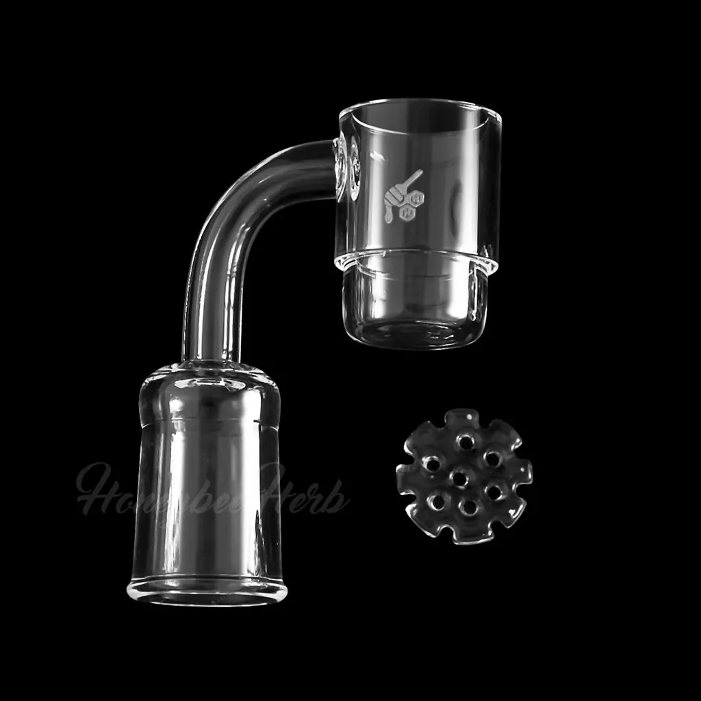 Honey Disc Deep Dish Quartz Banger - 90° Degree | Yl 6