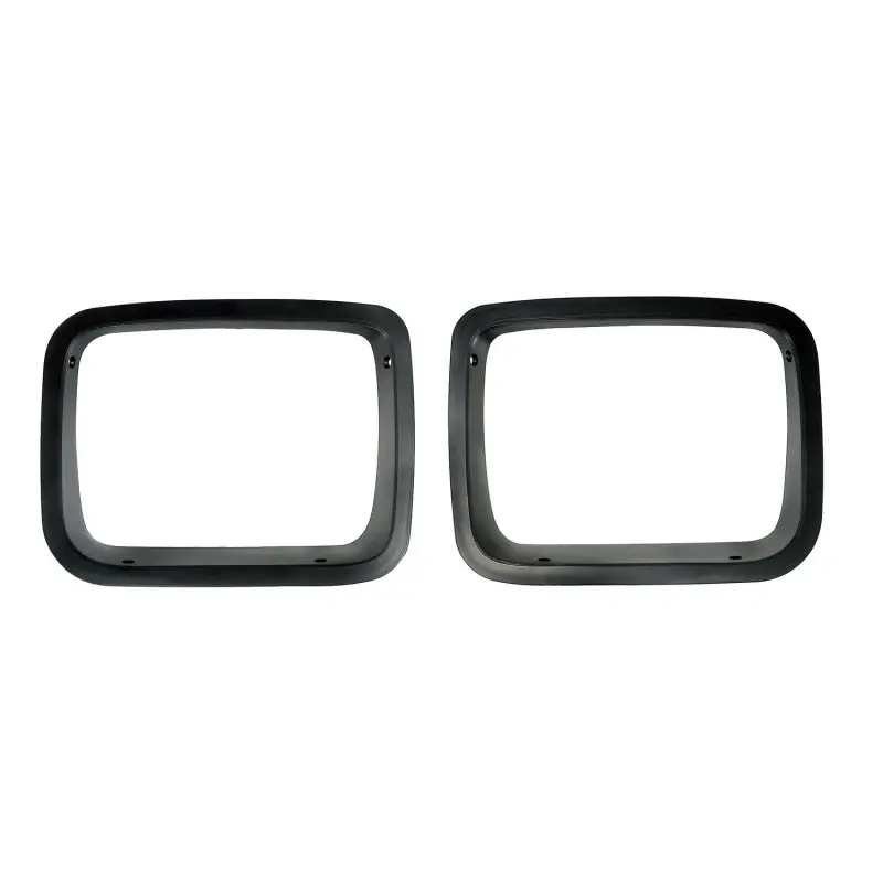 Rugged Ridge Headlight Bezels Black 87-95 Jeep Wrangler Yj 1