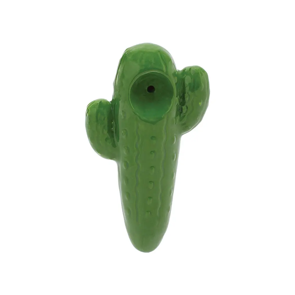 Wacky Bowlz Cactus Ceramic Hand Pipe | 4" 1