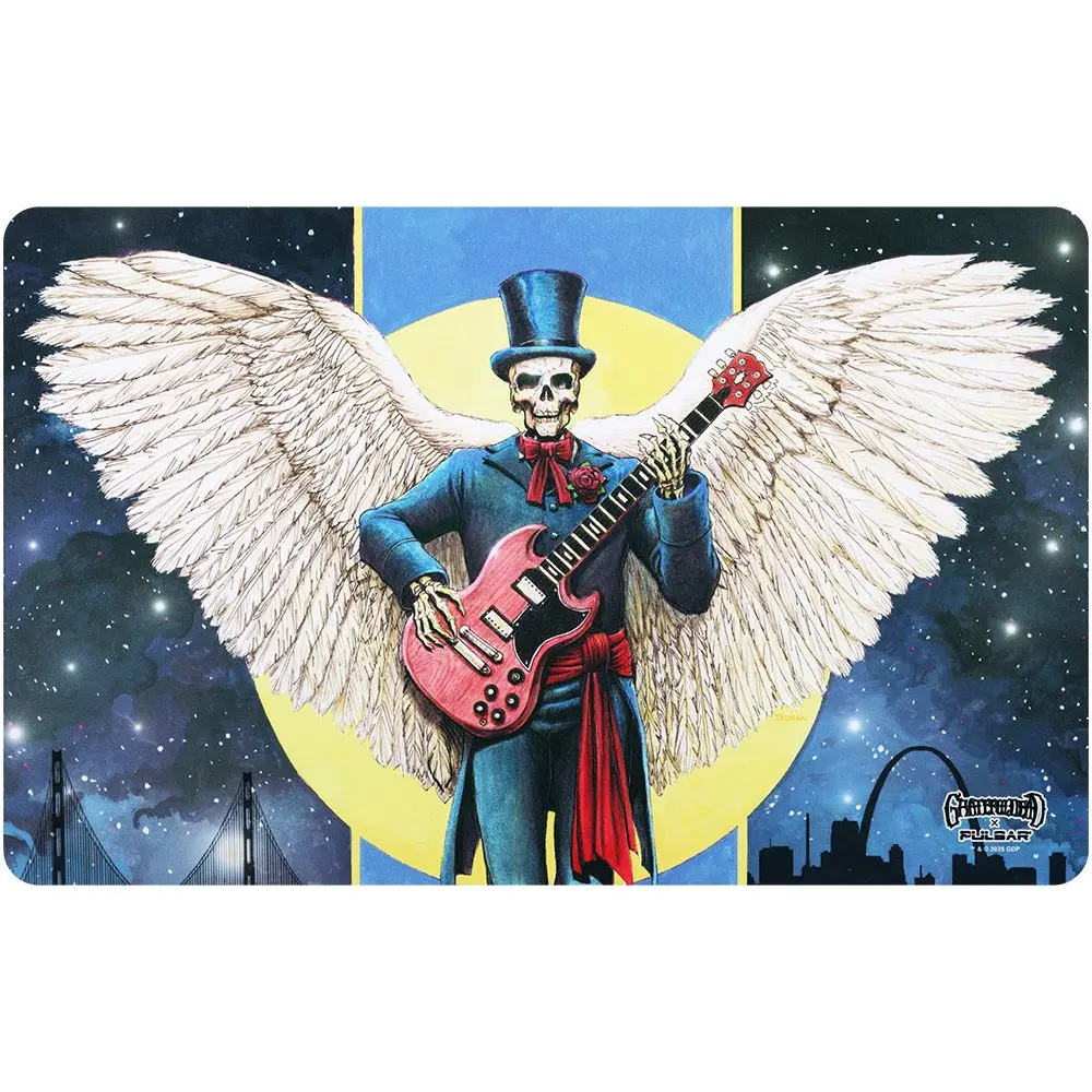 Grateful Dead X Pulsar Dabpadz Fabric Top Dab Mat - Angel Of Music / 16"X10" 1