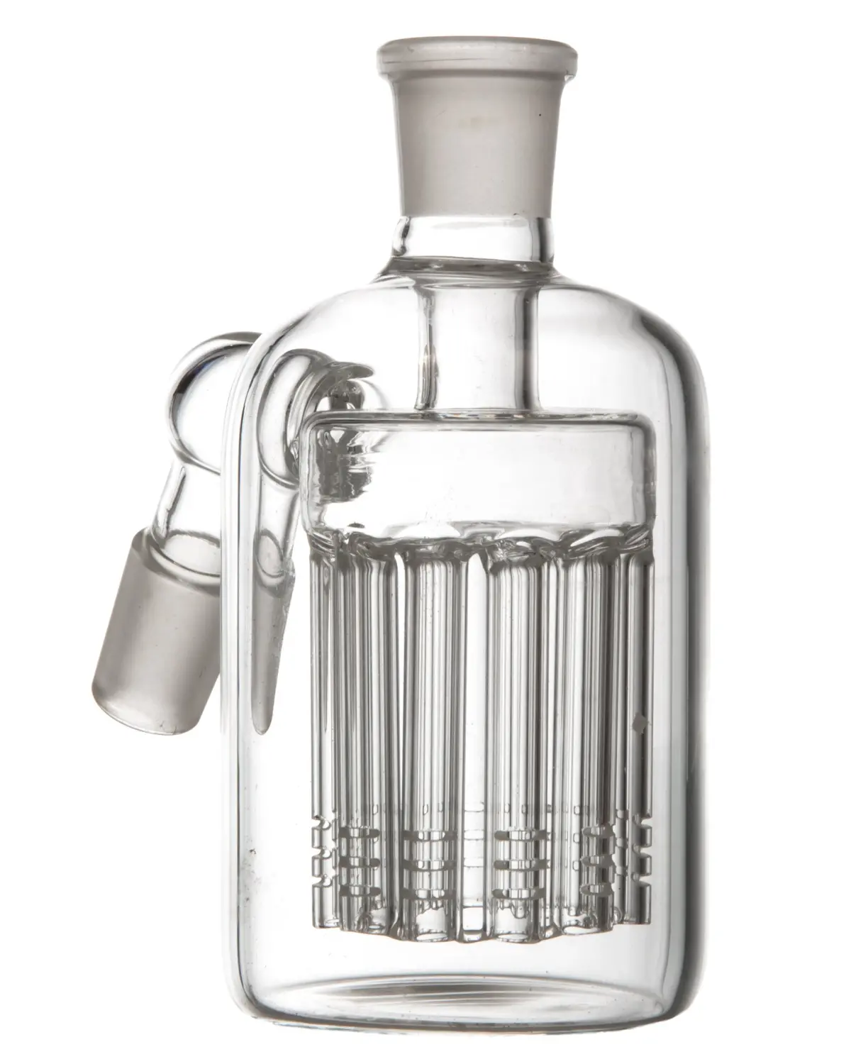 Gcp - 14Mm And 45 Degree Glass Ash Catcher With Tree Perc 1