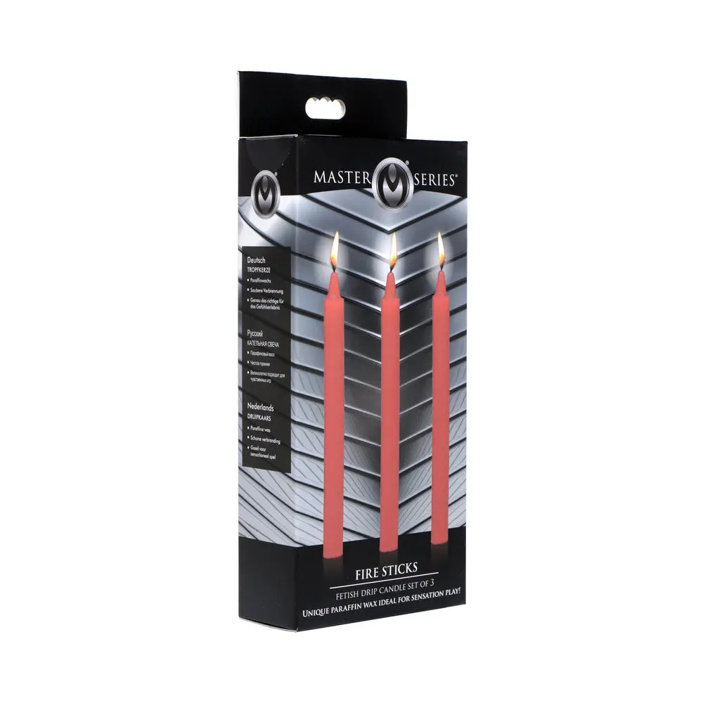 Fire Sticks
Fetish Drip Candles Set Of 3 1