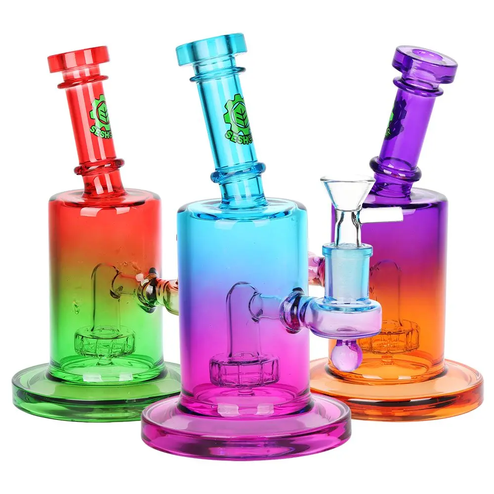 Seshgear Ombre Glass Water Pipe | 7.5" | 14Mm F 1